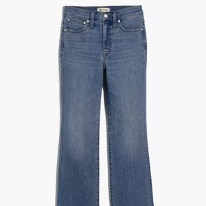 Madewell Cali Demi-Boot Jeans NWT